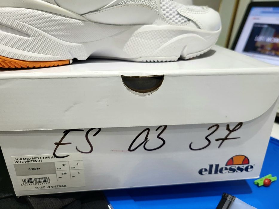 Adidasi Elesse noi piele naturala  și textil mar. 37