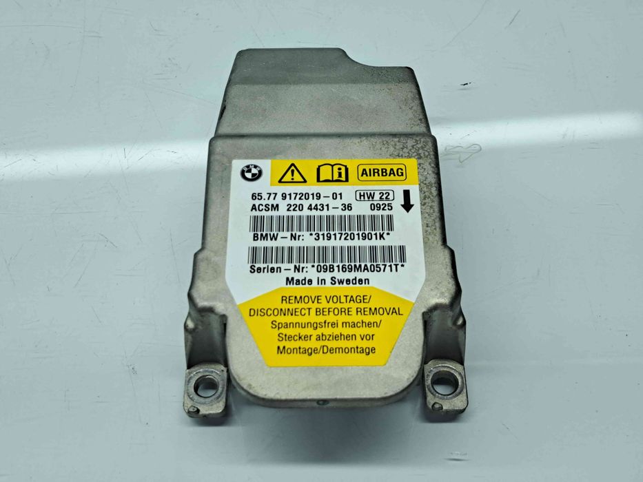 Calculator airbag Bmw 5 (E60) [Fabr 2004-2010] 9172019 2.0 N47D 130KW