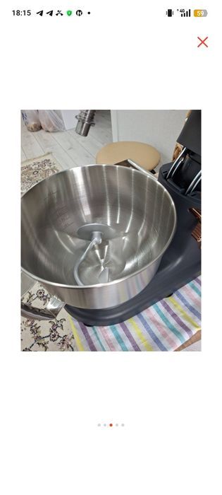 Тестомес и миксер 2 в 1