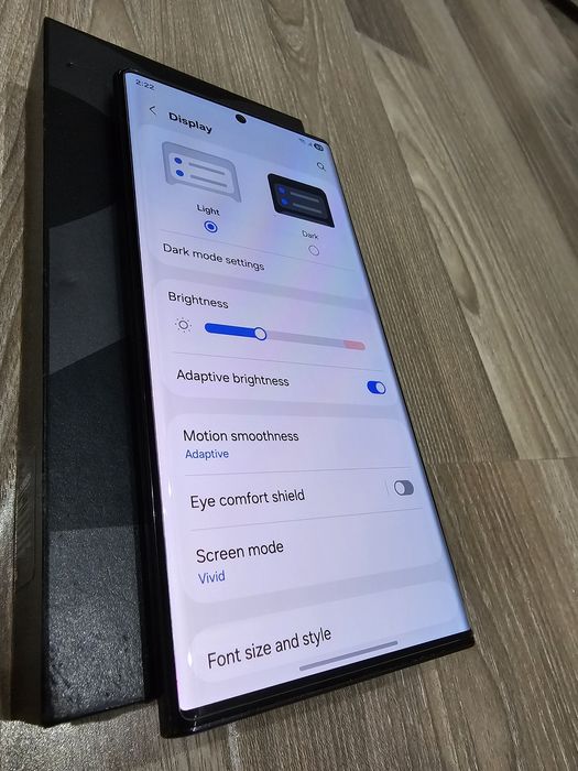 Продам Samsung S22 Ultra Phantom Black 12/256 коробка док.