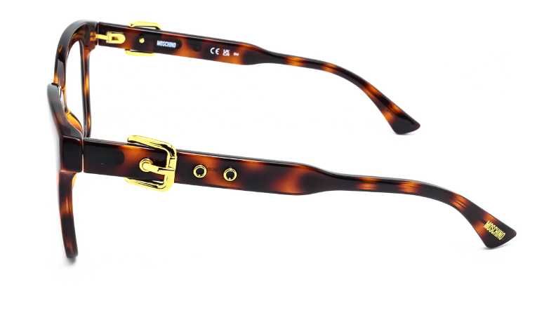 Рамки за очила Moschino модел Mos609 цвят 086/15 HAVANA
