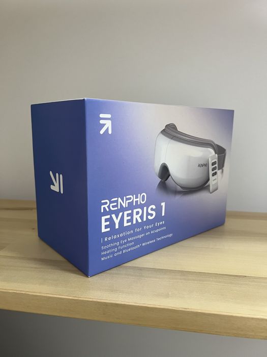 Aparat de masaj ocular Renpho Eyeris 1, Bluetooth, muzică, vibrații, aer cald