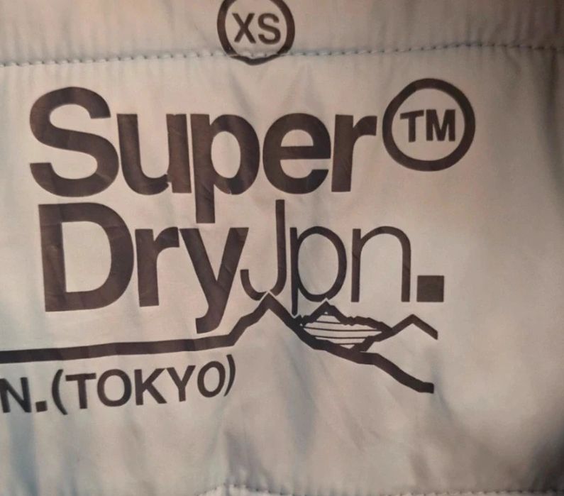 Geacă Superdry albastră , unisex, mărime XS