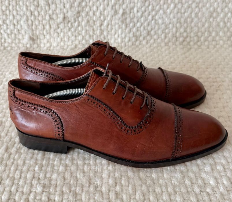 Pantofi piele maro de la Trends by Adina Buzatu - Mărimea 42