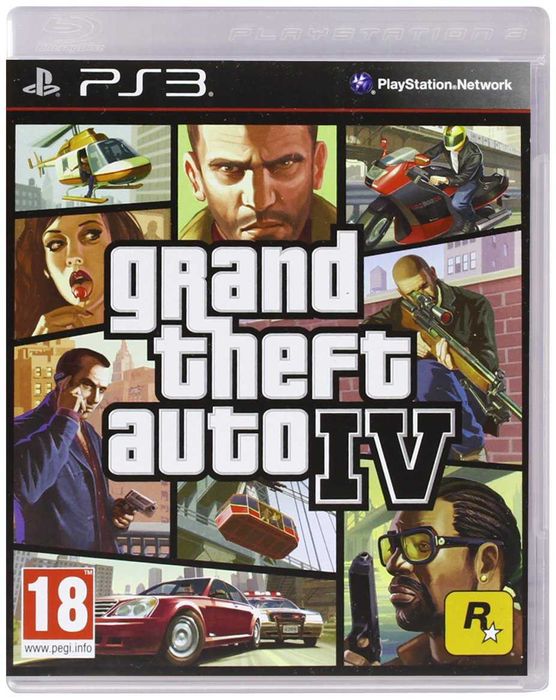 GTA 4  25лв PS3 Playstation 3 ПС3