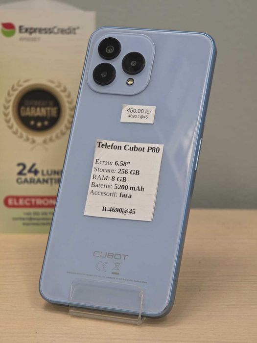 Cubot P80 [Ag45 B.4690] - Garantie 2 ani