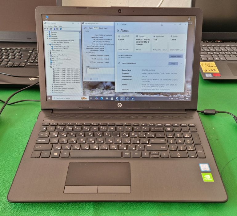 HP i5 8GB / 128 SSD+1 TRB + 4GB NVIDIA