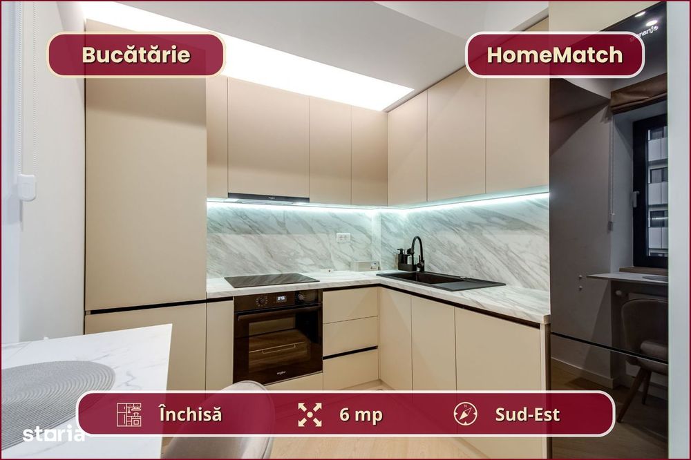 Cortina North || Studio premium || Prima închiriere || Comision 0%