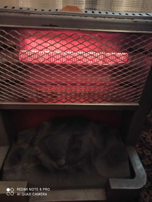 Руска електрическа печка от соца 1978г Печка пламък, каминка