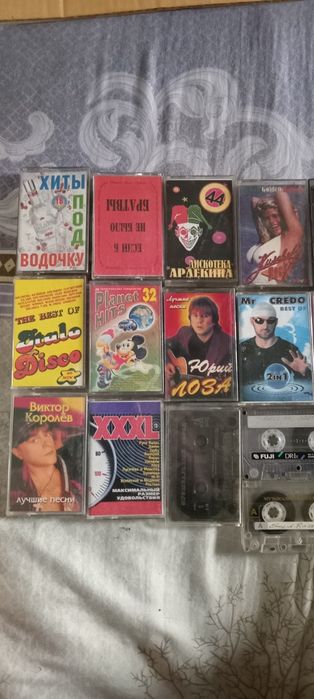 Аудио кассеты 80х-90х