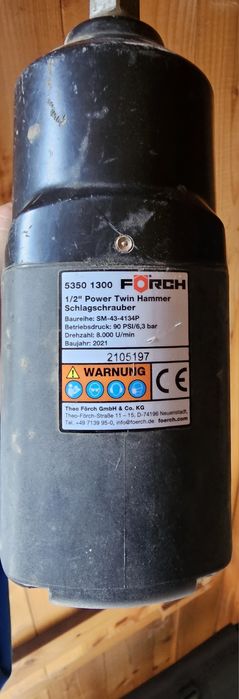 Pistol pneumatic Förch(Foerch)