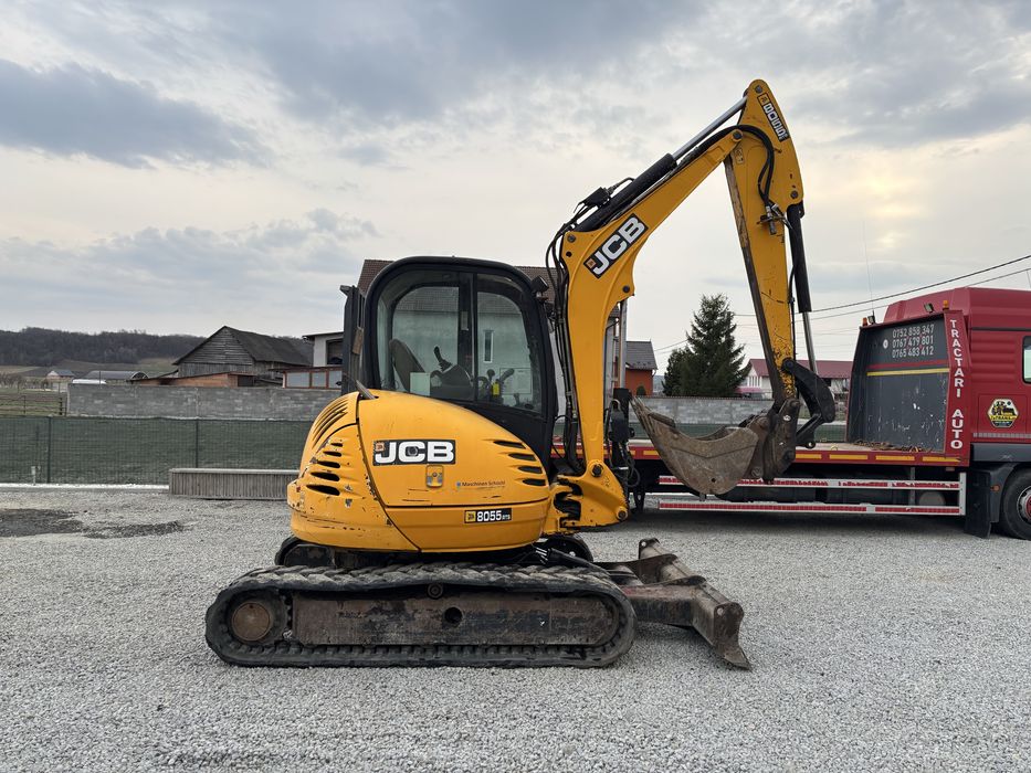 Miniexcavator JCB 8055 / 5.2 T 2014 / accept variante