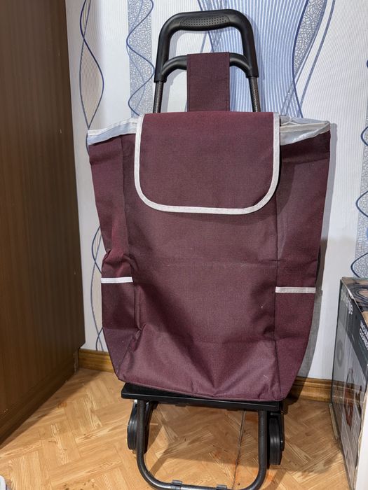 Сумка тележка хозяйственная