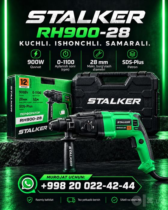 STALKER ORGINAL perfarator RH900-28 yengi
