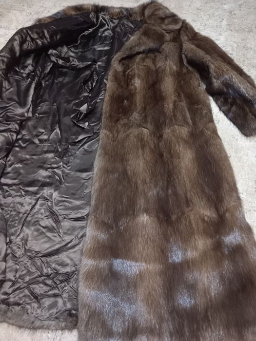 Blană naturală lungă vizon