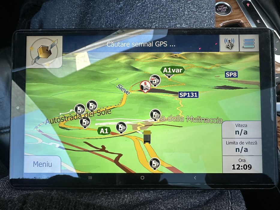 Samsung galaxy tab A cu gps iGO primo