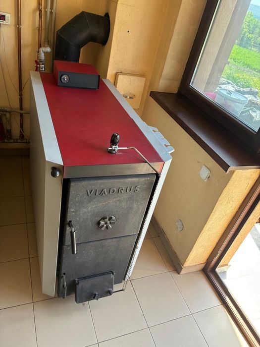 Centrala Viadrus Hercules U22 – 45 kW, centrala pe lemne
