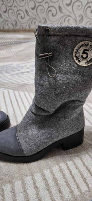 Зимние ботинки тёплые