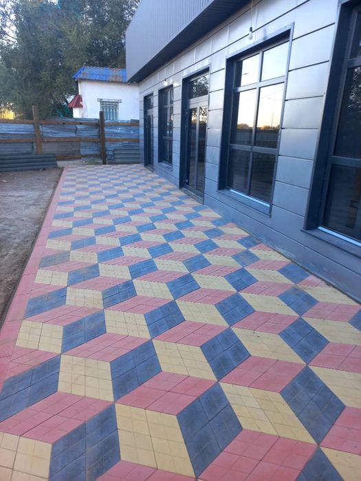 Укладка брусчатки