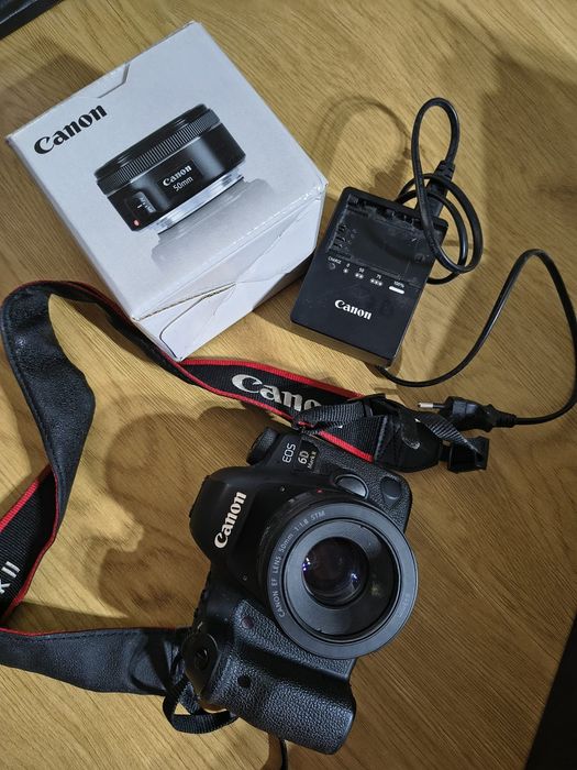 Canon 6d Mark II+obiectiv 50mm
