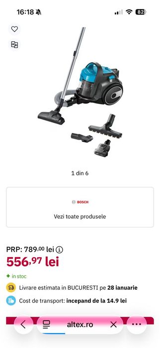 Vand aspirator Bosch