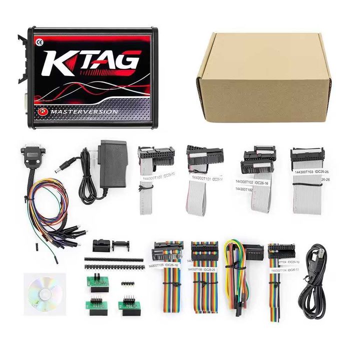 KTAG EU Версия 7.020/2.25 UNLIMITED Token Red Board