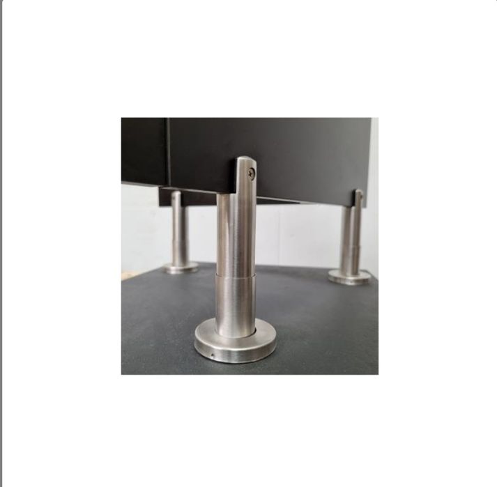 Picioare inox separatoare HPL sau pal