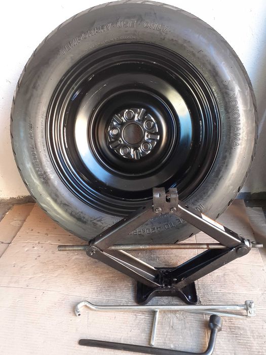 Roata rezerva SLIM cric TOYOTA RAV4, Corolla Cross, LEXUS NX, RX