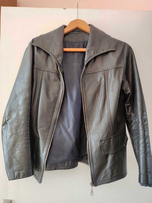 Дамско яке от естествена кожа