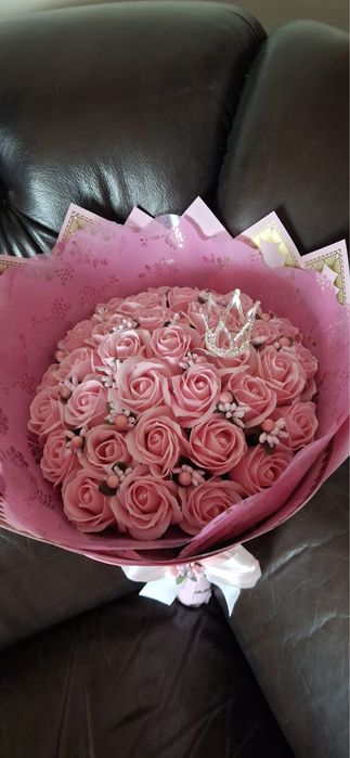 Buchete cu trandafiri din sapun