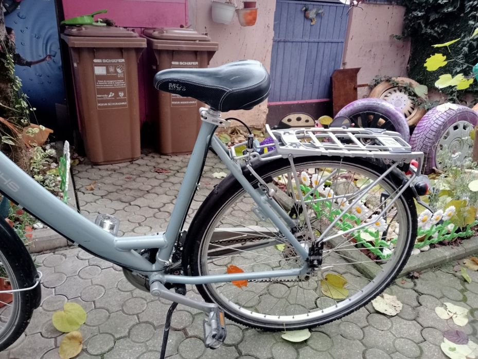 Bicicleta Germana Sachs cu accesori Shimano 24 viteze.Aluminiu