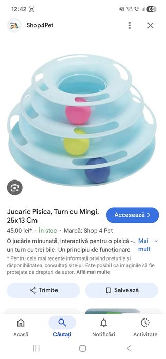 Jucarie/jucarii pentru pisica