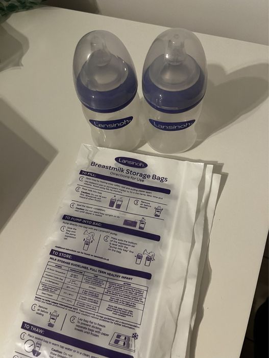 Set de inceput pentru alaptarea bebelusului LANSINOH