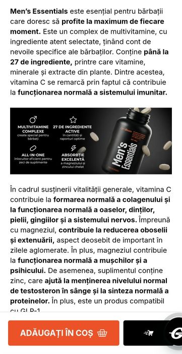 Men's Essentials pt bărbați