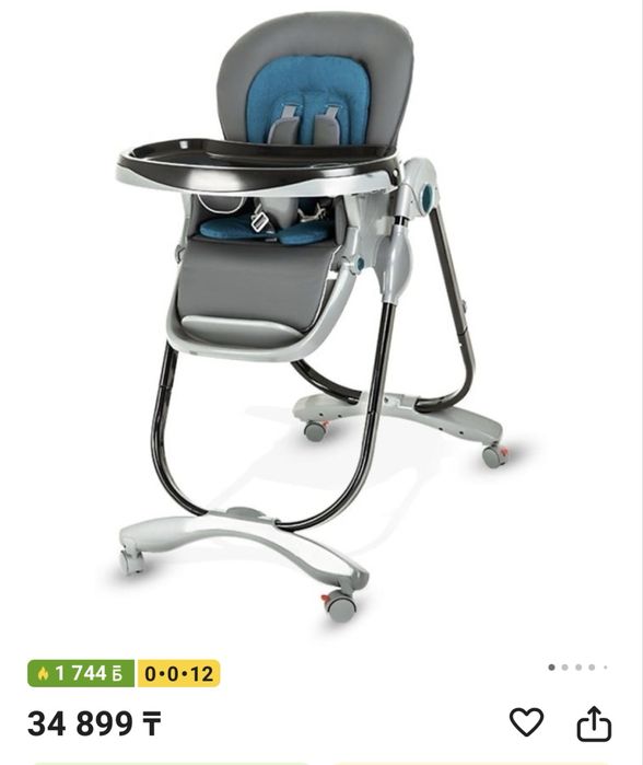 Коляска ADAMEX и детский стульчик