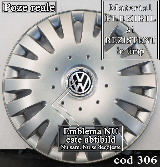 Capace roti 15 Volkswagen VW – Livrare cu verificare