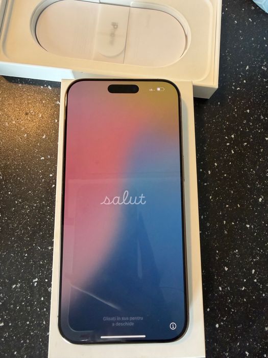 iPhone 16 Pro Max 256GB Desert Titanium IMPECABIL Full Box