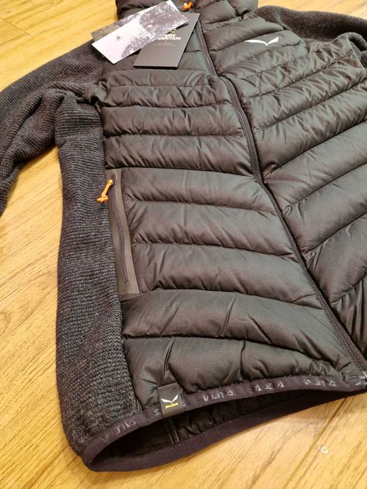 Geaca puf Salewa hybrid, masuri S si ZZL, mammut, ortovox, la sportiva