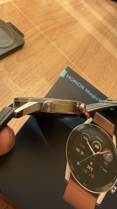 Часовник Honor MagicWatch 2 (46mm) – Отличен, комплект с 3 каишки