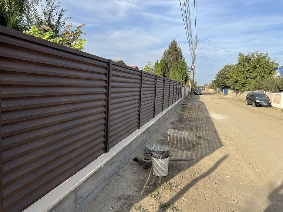 Construim garduri și porți exact după cerințele dumneavoastră (cu sau
