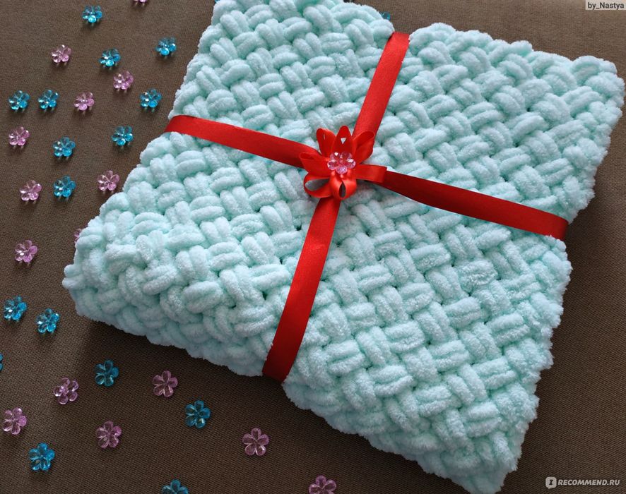 Продам бирюзовый плед alize puffy