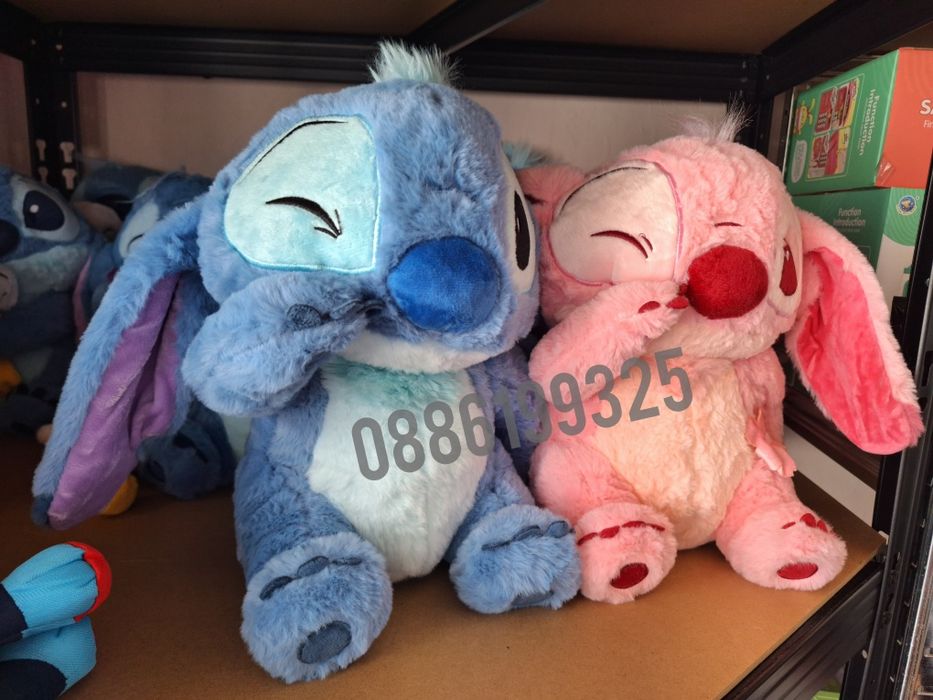 Плюшен Стич, Плюшена играчка Stitch Намигнал, 35см