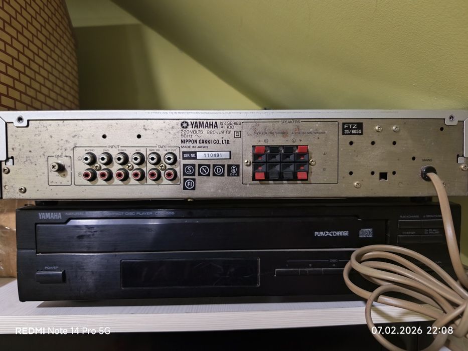 Yamaha A400 natural sound