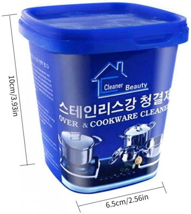 Паста за почистване и полиране на неръждаема стомана