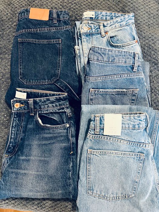 Дамски дънки Zara Зара ,H&M ,GUESS