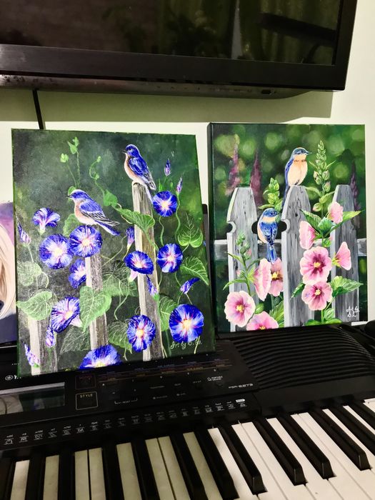 Продам две картины на холсте