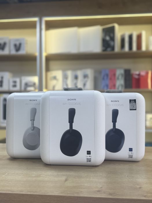 Новинка! Наушники Sony WH-1000XM6 /Kaspi,Halyk Qr,Рассрочка