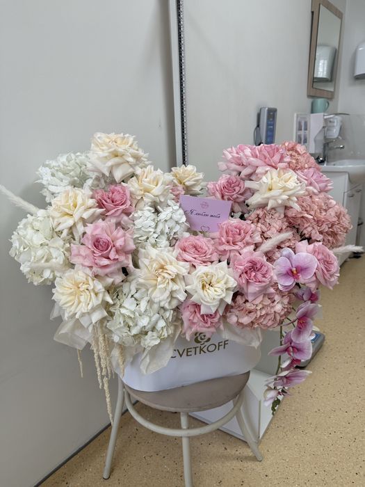 Цветы вчера получила!23