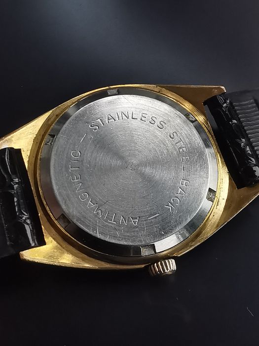 Ceas Strato Mecanic Placat cu aur 35 mm