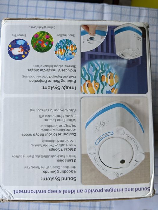 Проектор и озвучителна система за детска стая